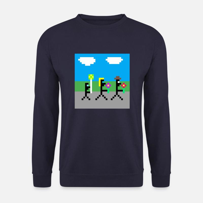 Pixel Familie - Unisex Pullover - Navy