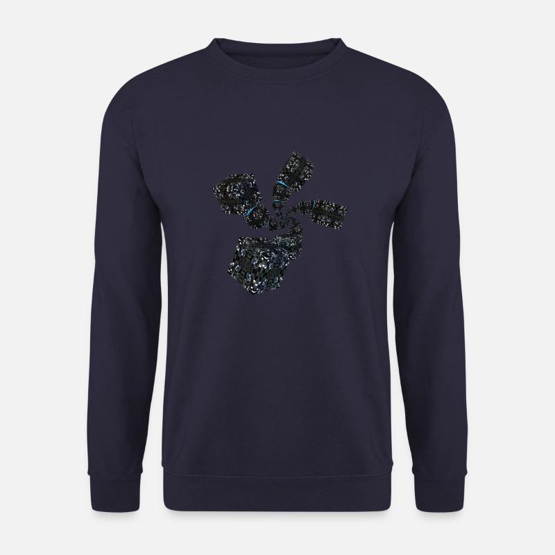Sci Fi Spiralwürfel - Unisex Pullover - Navy