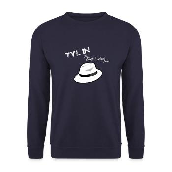 Tyl'in - The Back Outside tour hat - Sweat-shirt Unisexe - marine - Devant - Alina (178cm) & Michal (187cm)