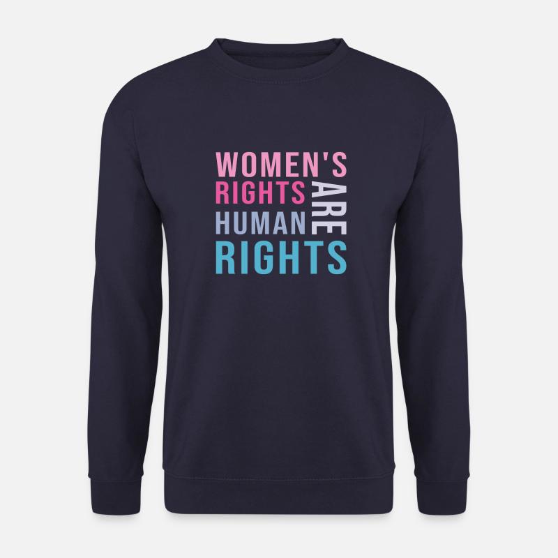 Women's Rights are Human Rights - Unisex Sweatshirt - navy