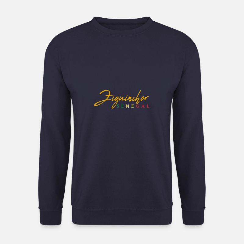 Ziguinchor Senegal - Unisex Pullover - Navy