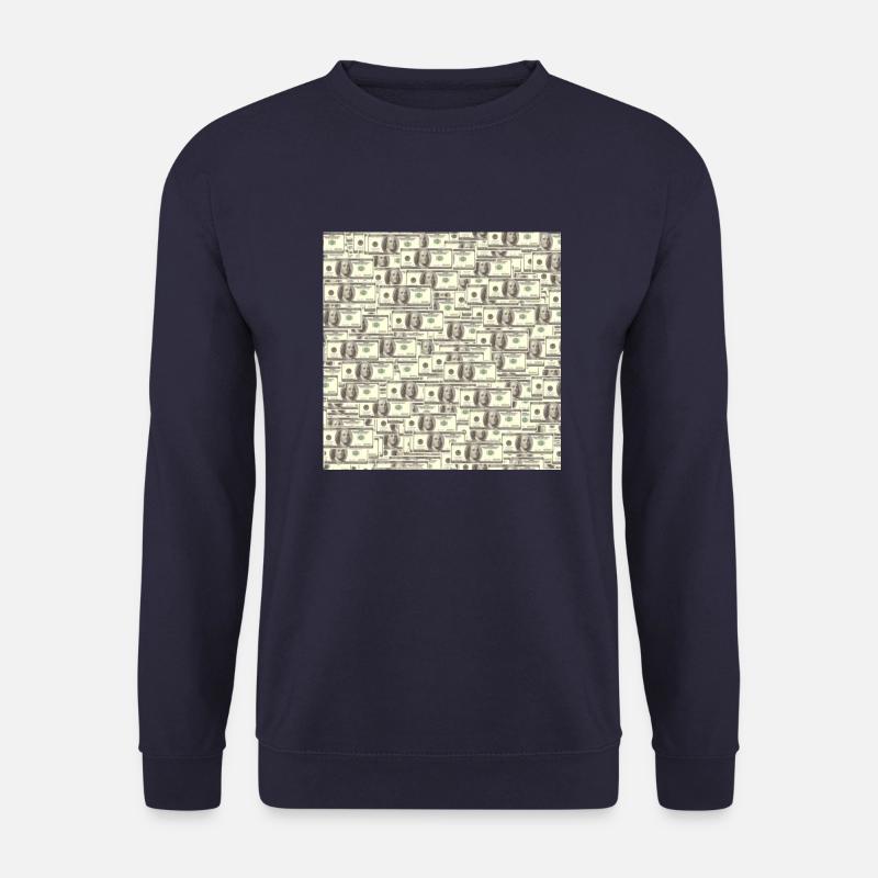 $100 Scheine - Unisex Pullover - Navy