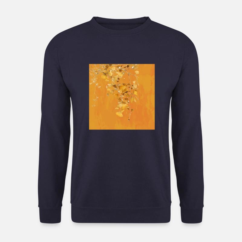 Gingko - Unisex Pullover - Navy