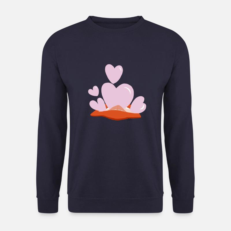 Liebesblasen V4 00 - Unisex Pullover - Navy
