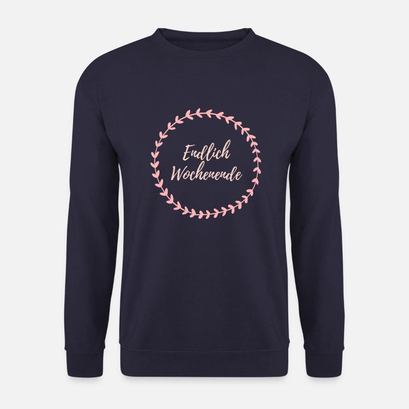 Endlich Wochenende - Unisex Pullover - Navy