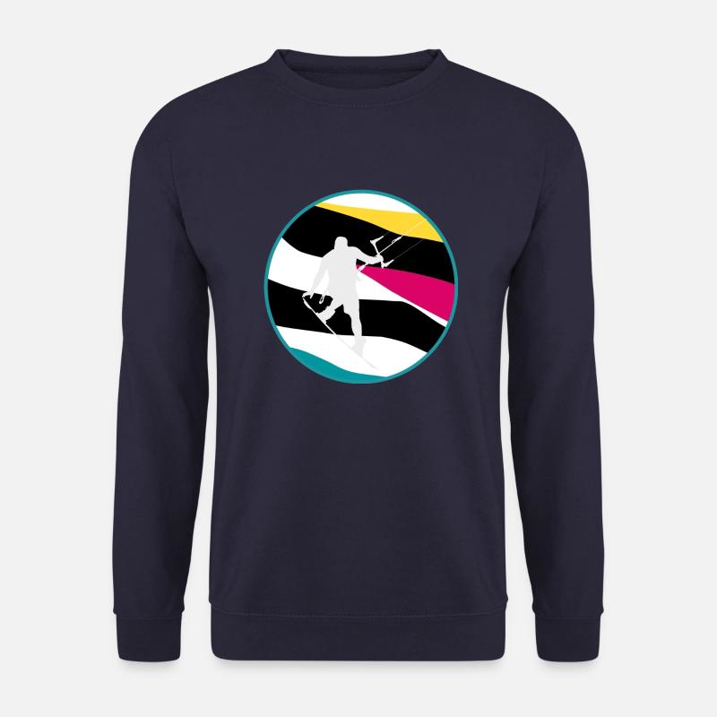Kitesurfing badge - Unisex Pullover - Navy