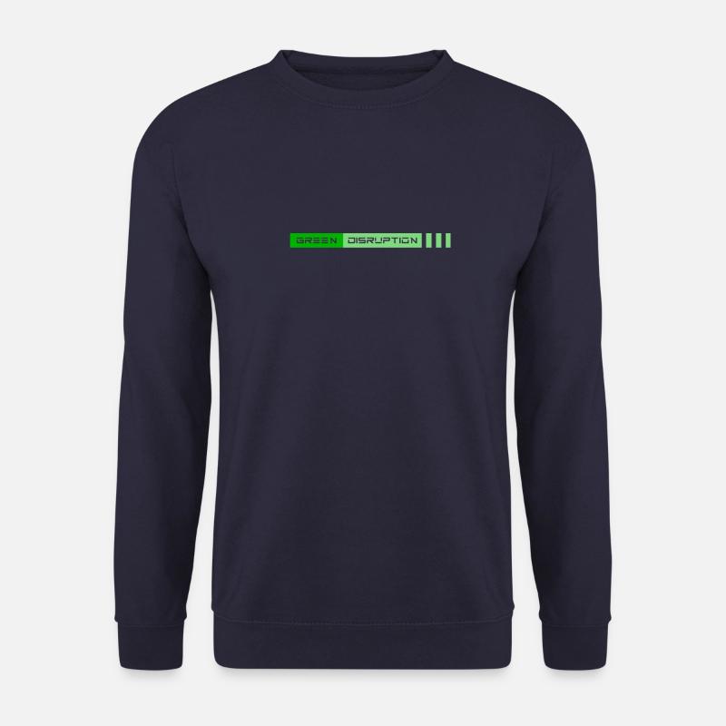 Green Disruption - Unisex Pullover - Navy