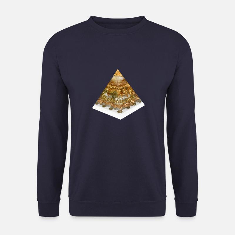 Toth Pyramide - Unisex Pullover - Navy