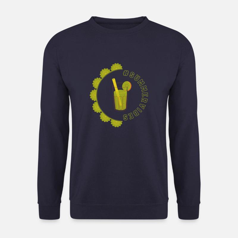 Summer vibes - Kiwi Design - Unisex Pullover - Navy