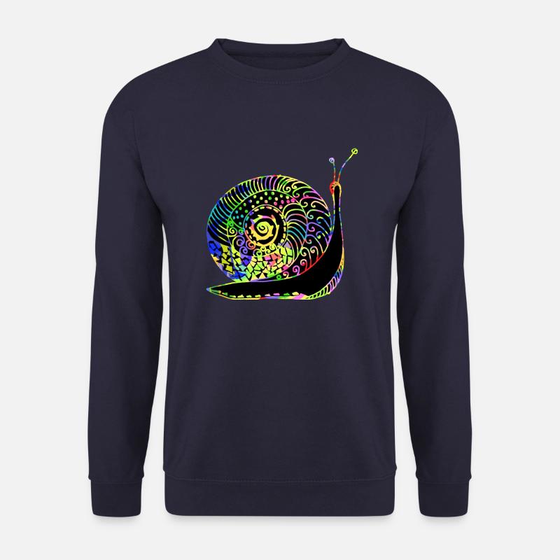 Schnecke - Unisex Pullover - Navy