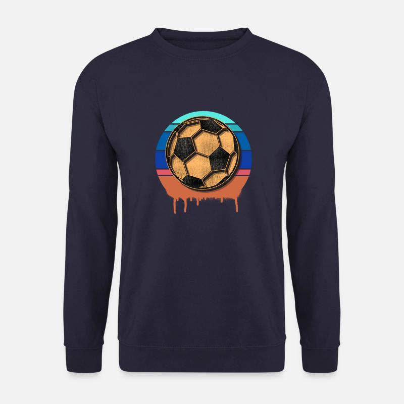 Fussball Retro - Unisex Pullover - Navy