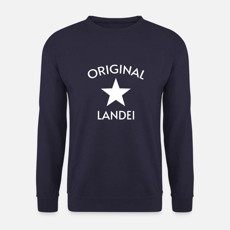 Original Landei - vom Lande - Dorfkind - Unisex Pullover - Navy