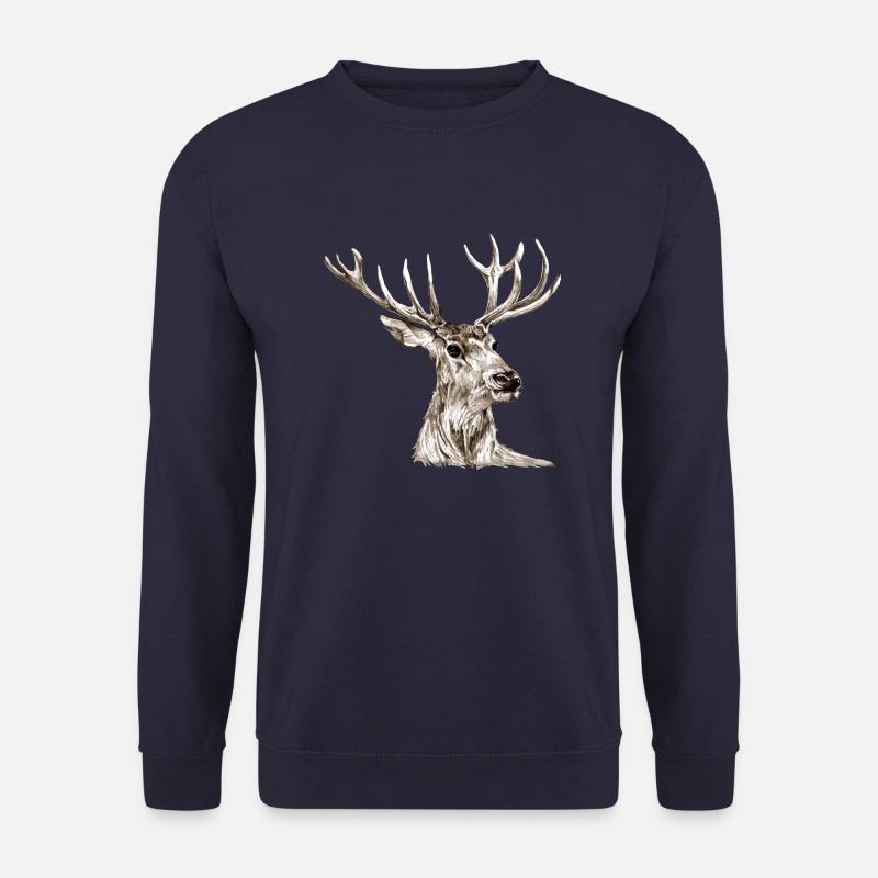 Deer - Unisex Sweatshirt - navy