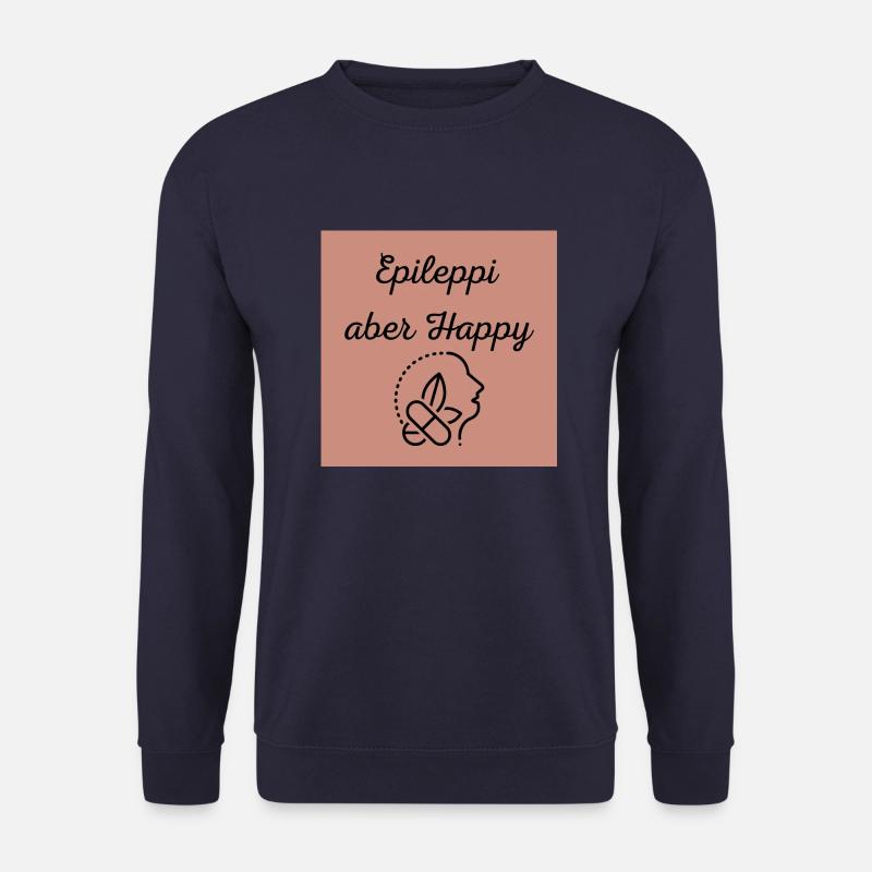 Epileppi aber Happy - Unisex Pullover - Navy