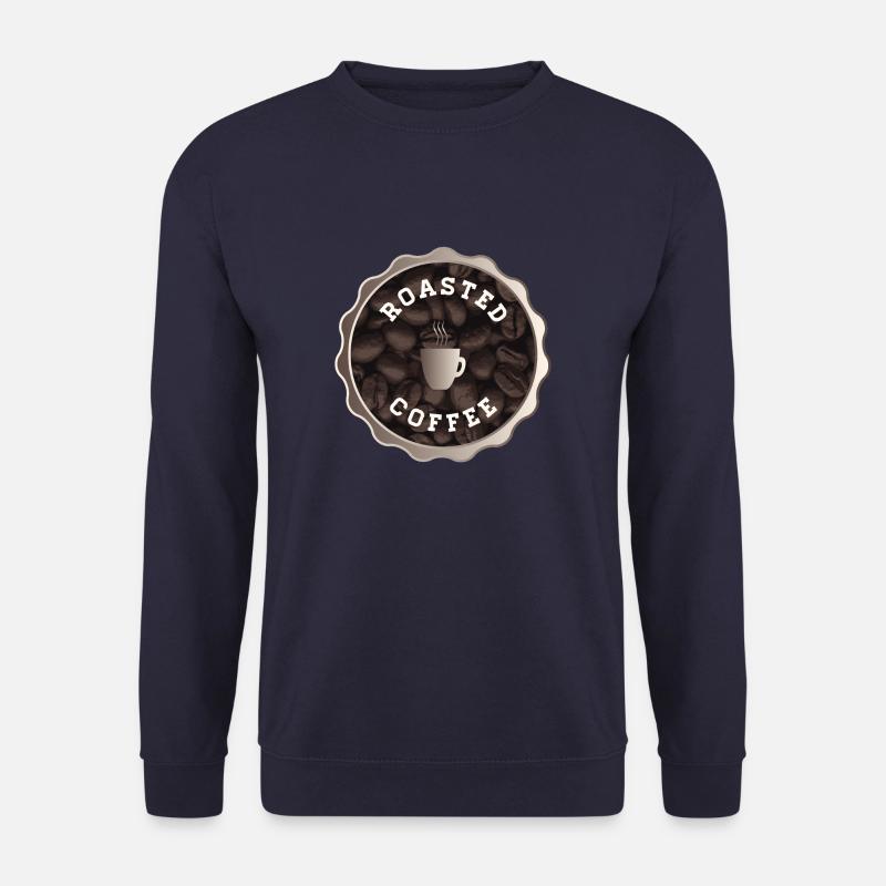 Röstkaffee-Schild - Unisex Pullover - Navy