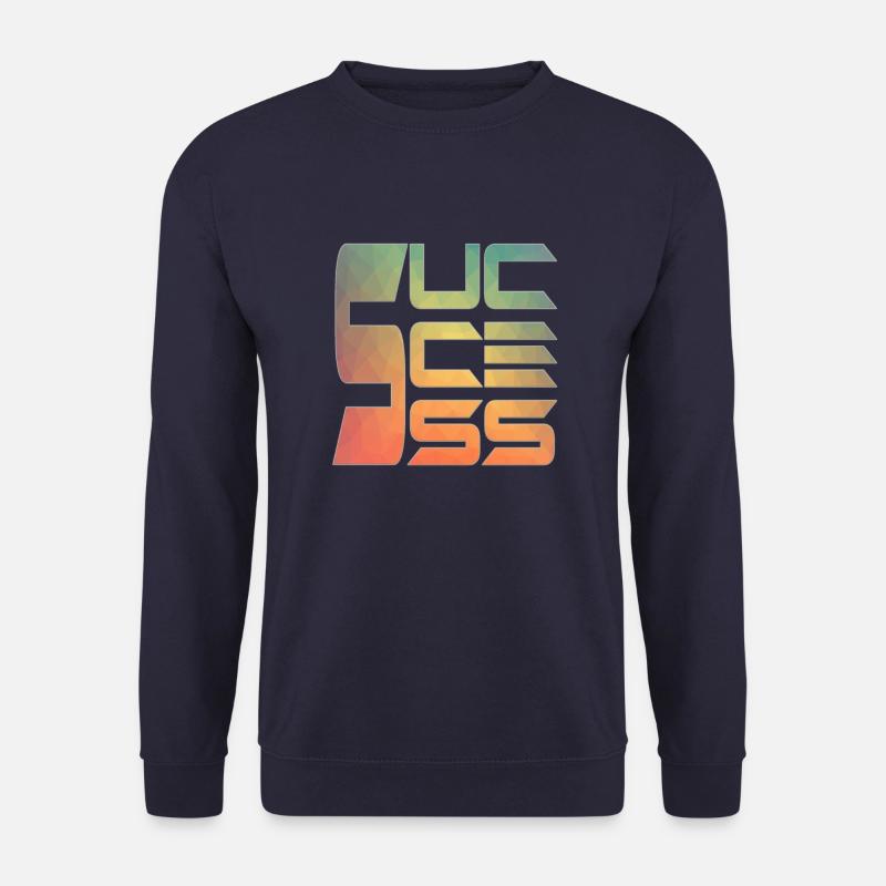 SUCCESS / ERFOLG - Unisex Pullover - Navy