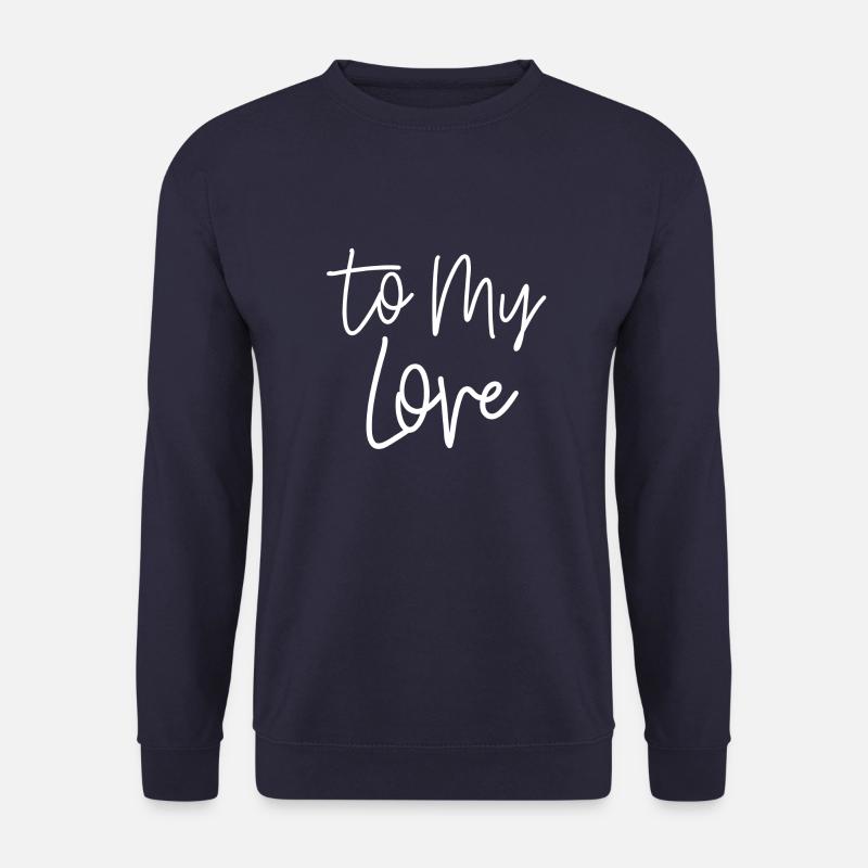 Ich liebe dich - Unisex Pullover - Navy