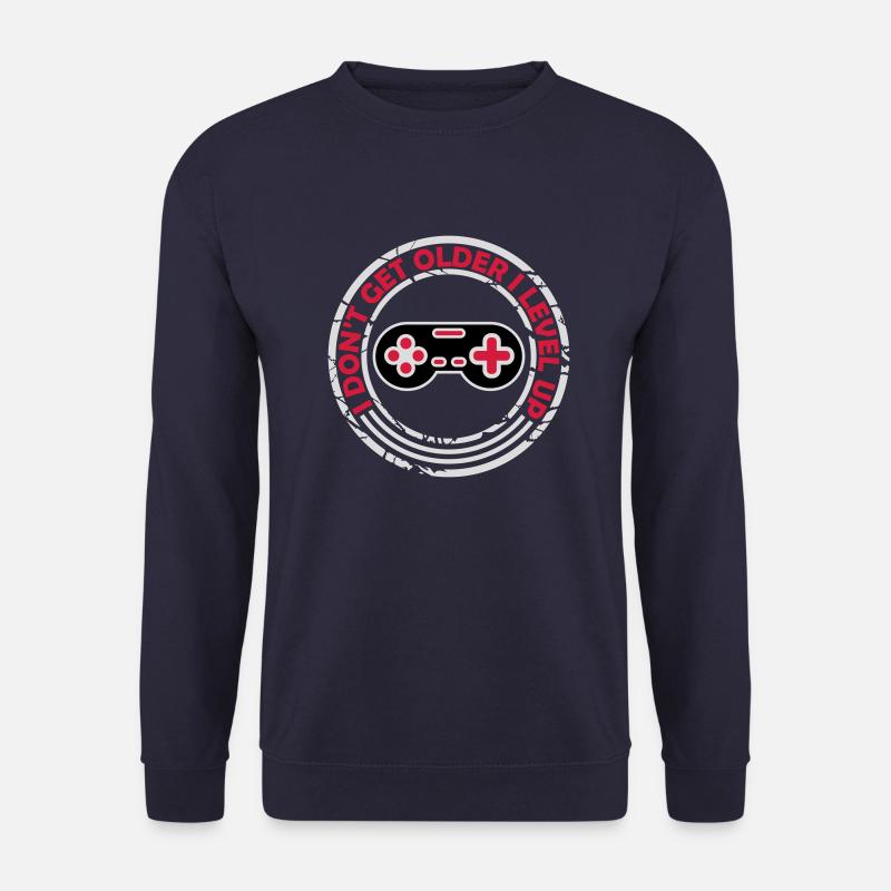 get older level up - Unisex Sweatshirt - navy