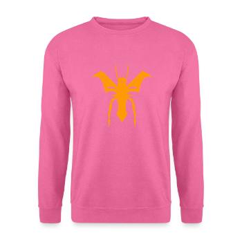 Fliegende Spinne - Unisex Pullover - Pink - Vorne