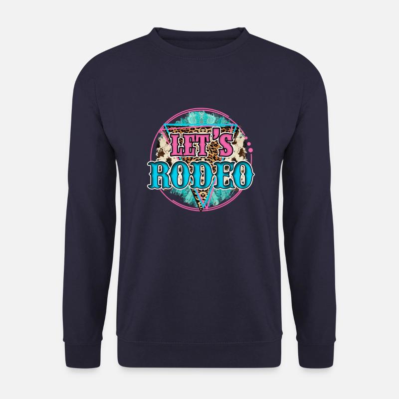 Lets Rodeo - Unisex Pullover - Navy