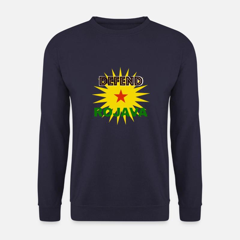 Defend Rojava - Unisex Sweatshirt - navy