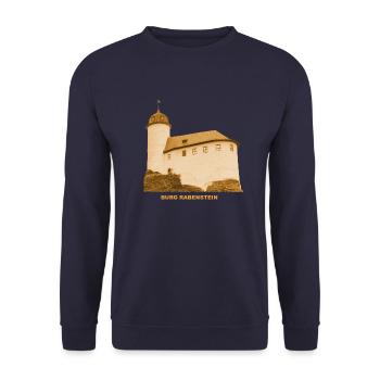 Rabenstein Chemnitz Castle Museum Saxony - Unisex Sweatshirt - navy - Front - Alina (178cm) & Michal (187cm)