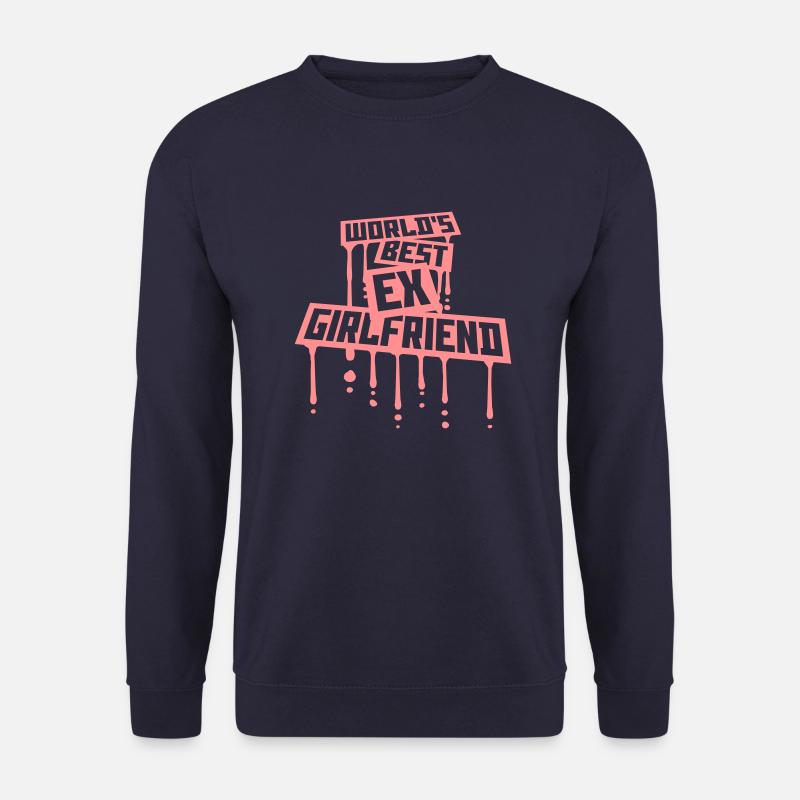 worlds best ex girlfriend - Unisex Pullover - Navy