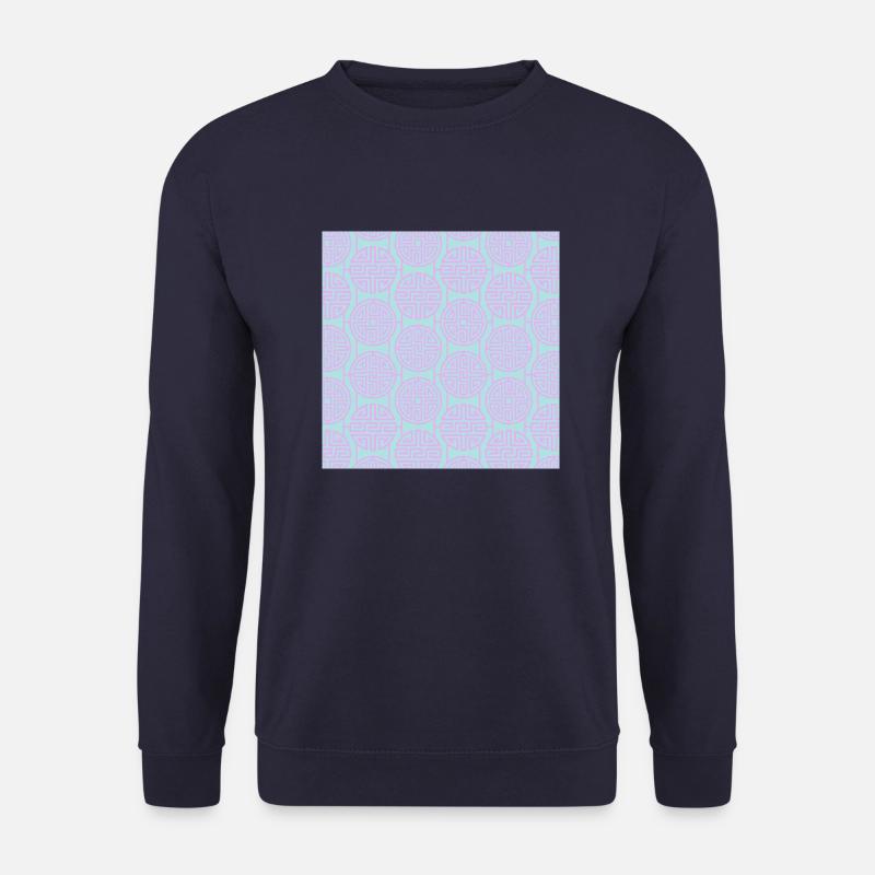 Chinese pattern - Unisex Sweatshirt - navy