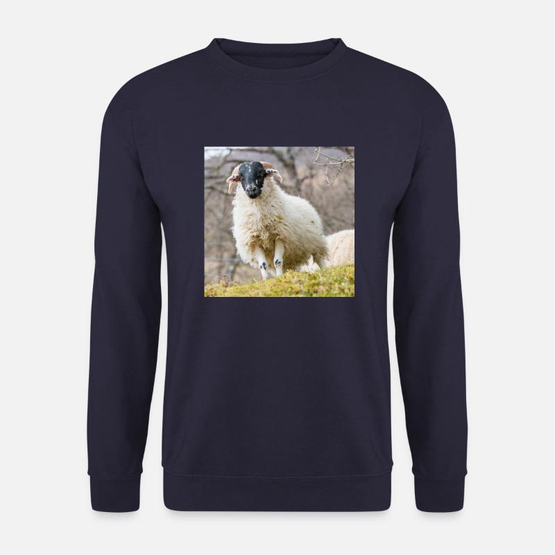 Schaf Ovis in Irland - Unisex Pullover - Navy