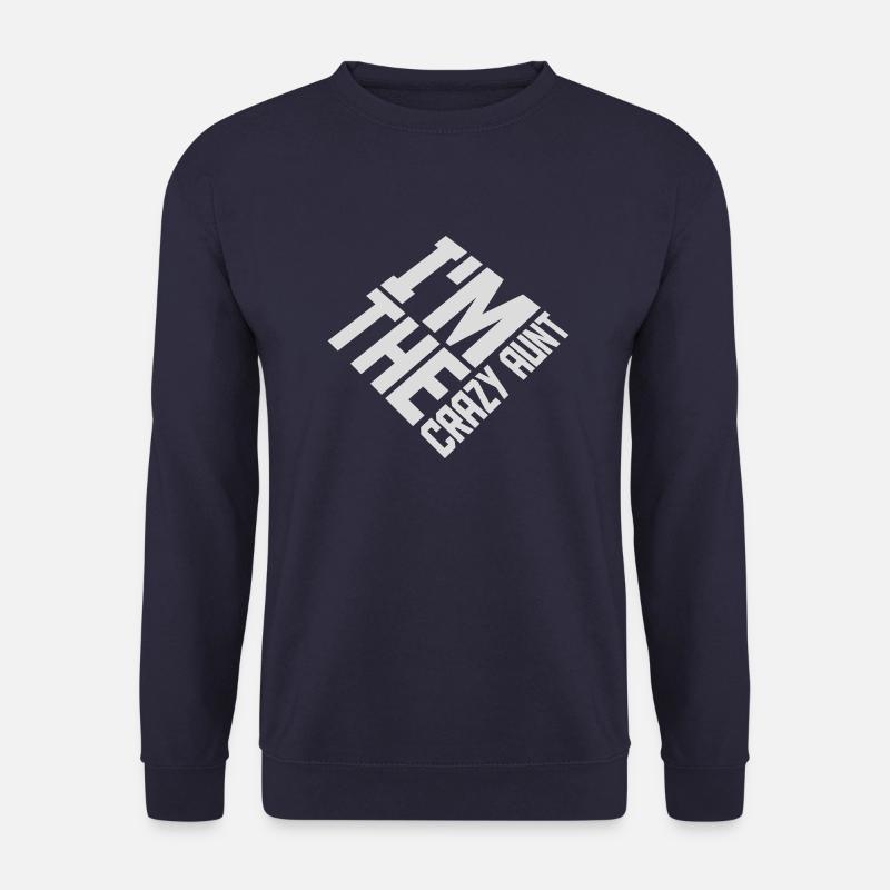at The Crazy Aunt - Unisex Sweatshirt - navy