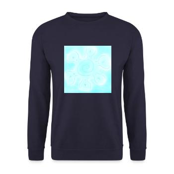SOLESASO AZULITO - Unisex Pullover - Navy - Vorne - Alina (178cm) & Michal (187cm)