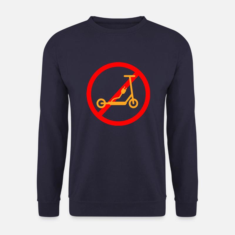 E-Scooter E-Roller Scooter - Unisex Pullover - Navy