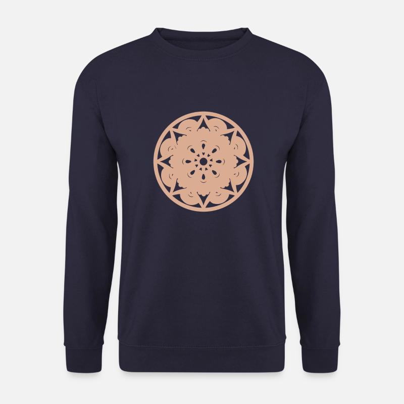 Mandala Mandala - Unisex Pullover - Navy