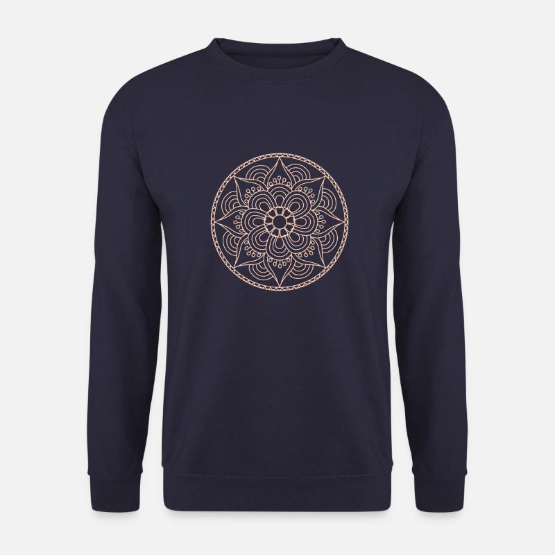 Mandala Mandala - Unisex Pullover - Navy