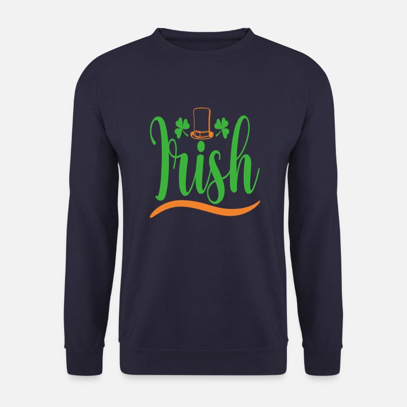 Irish St. Patricks Day - Unisex Pullover - Navy