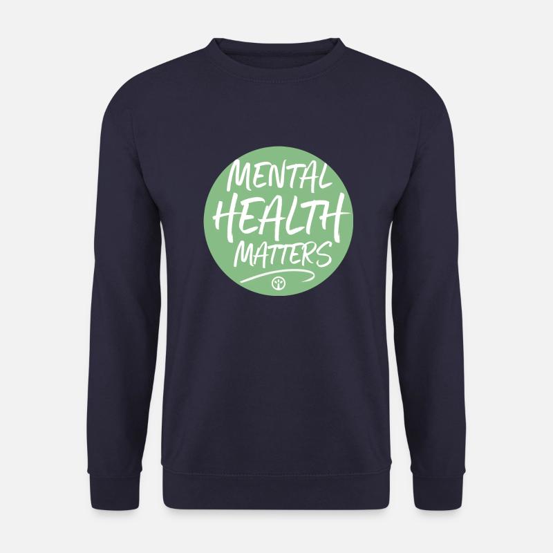 Mental Health Matters - Unisex Pullover - Navy