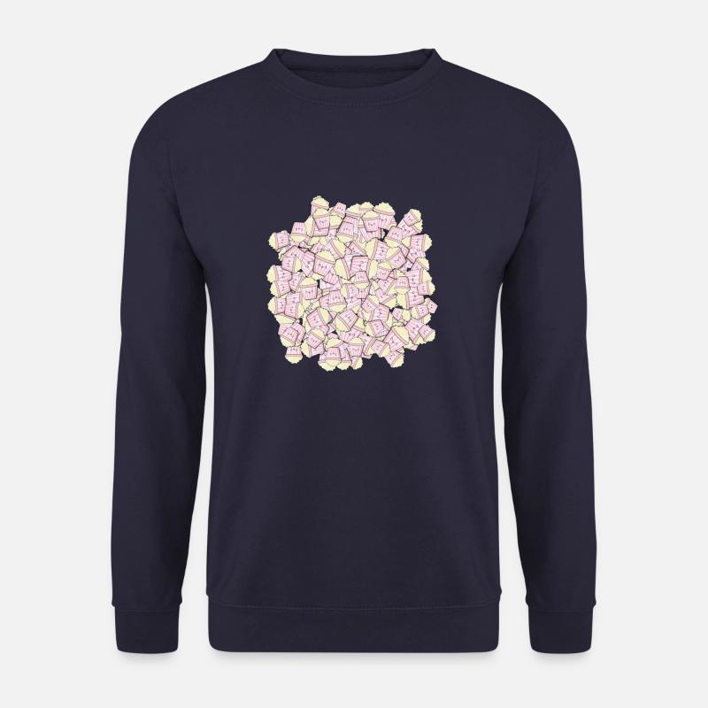 vieles süßes Popcorn - Unisex Pullover - Navy