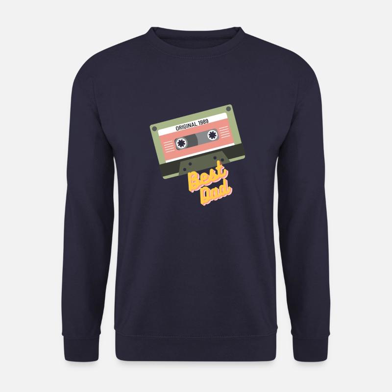 1989 Best Dad - Unisex Pullover - Navy
