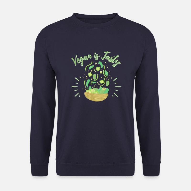 Vegan ist lecker - Unisex Pullover - Navy
