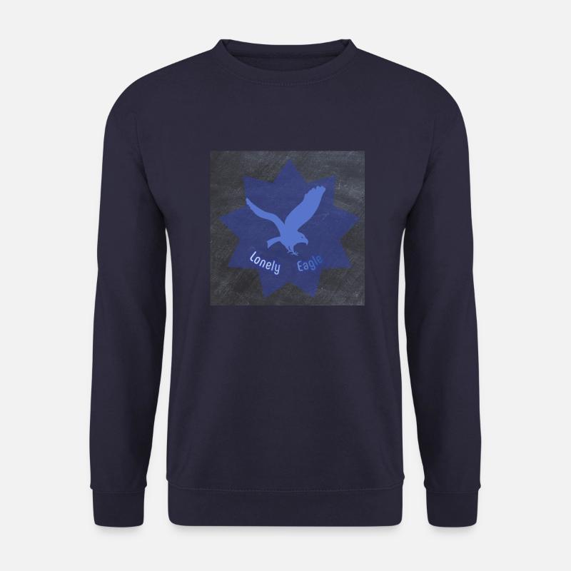 Lonely Eagle - Unisex Sweatshirt - navy