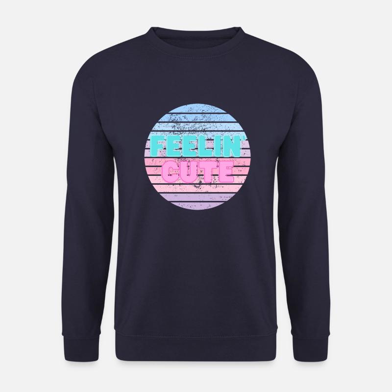 Feelin' Cute - Unisex Pullover - Navy
