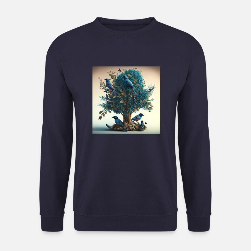 Zen-Baum n°5 - Unisex Pullover - Navy