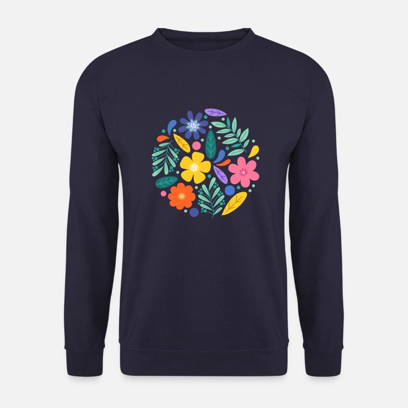 Sommerblumen - Unisex Pullover - Navy