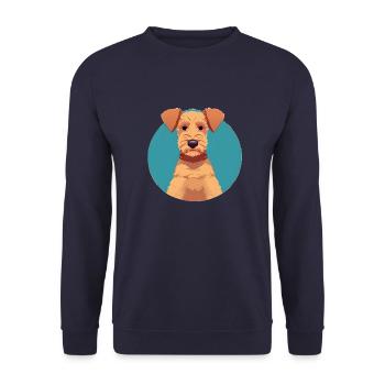 Dog Owner Dogs Terrier Dog Dog Dog Owner - Unisex Sweatshirt - navy - Front - Alina (178cm) & Michal (187cm)
