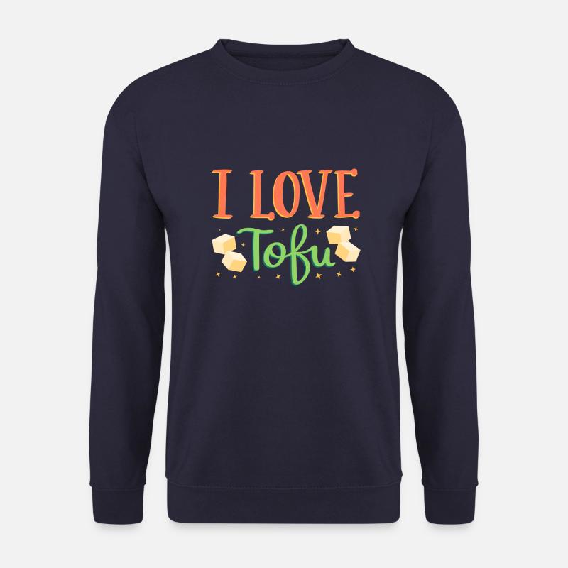 Ich liebe Tofu - Unisex Pullover - Navy