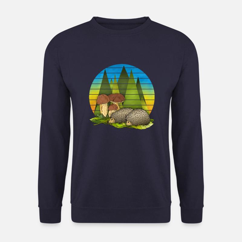 Hedgehogs - Unisex Sweatshirt - navy