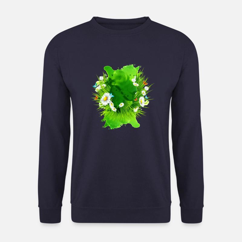 Spring motif for shirt - Unisex Sweatshirt - navy