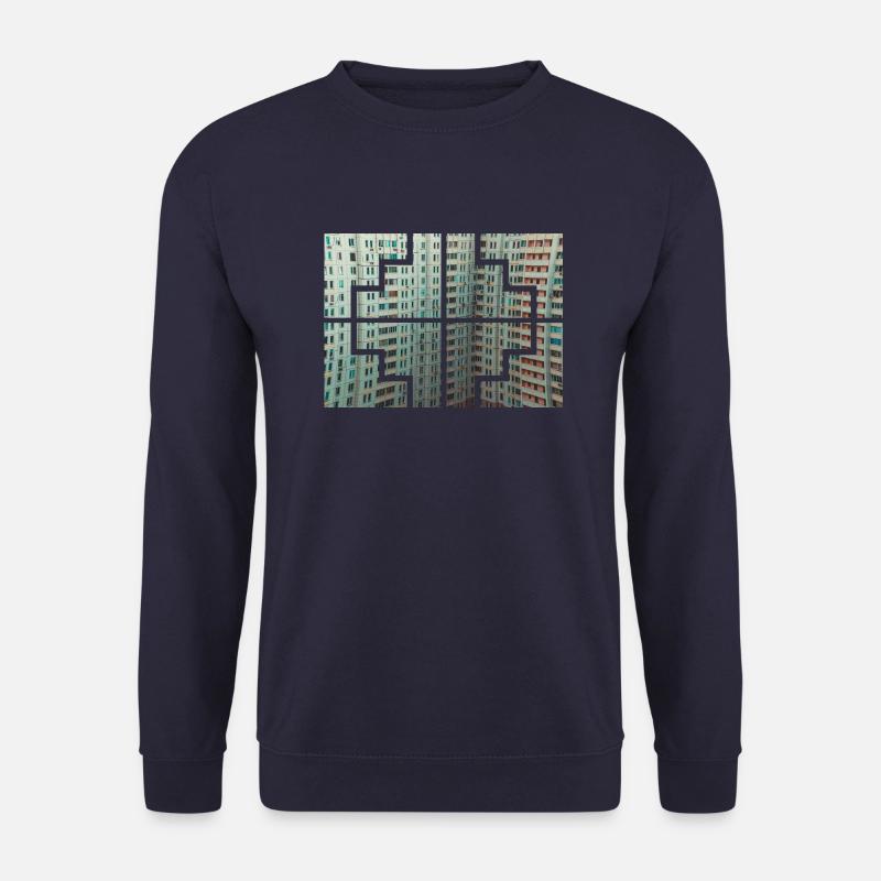 Geometric Collors - Unisex Sweatshirt - navy