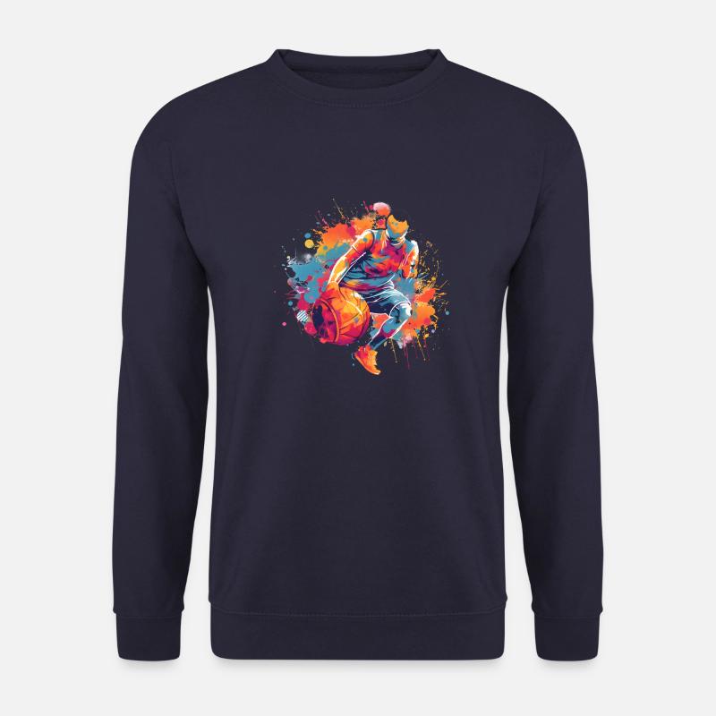 Basketballspieler - Unisex Pullover - Navy
