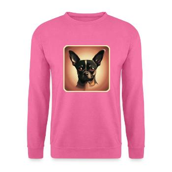 Chihuahua motif - Unisex Sweatshirt - pink - Front